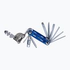 Daugiafunkcinis dviračio raktas BBB Cycling PrimeFold L blue/silver