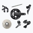 Detalių rinkinys Shimano R8100P Ultegra Di2 su galios matuokliu ratlankių stabdžiai 170mm/52x36T/11-30