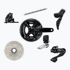 Detalių rinkinys Shimano R7100 105 Di2 Disc 165 diskiniai stabdžiai 50x34T 11-36