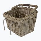 Priekinis dviračio krepšys FastRider Elif Rattan Bike Basket 16 l naturel