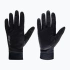 Moteriškos dviračių pirštinės Rogelli Laval Mid Season LW Windproof black
