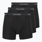 Trumpikės Calvin Klein 000NB1770A Brief 3 poros black/black/white