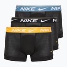 Vyriškos trumpikės Nike Dri-FIT Ultra Comfort Trunk 3 poros black gold/storm/black