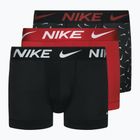 Vyriškos trumpikės Nike Dri-Fit Essential 3 pary swoosh life print/uni red/black