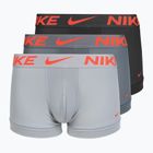 Vyriškos trumpikės Nike Dri-Fit Essential Micro Trunk 3 pairs grey