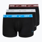 Vyriškos trumpikės Nike Cotton Stretch Trunk 3 pack open black