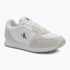 Moteriški batai Calvin Klein YW0YW01644 Runner Laceup Sock Mg Nylon Mix Bright White/Black