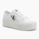 Moteriški sportiniai bateliai Calvin Klein YW0YW01033 Vulc Flatform+ Cupsole Low white