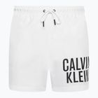 Vyriški Calvin Klein Medium Drawstring maudymosi šortai balti