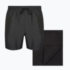 Calvin Klein dovanų paketas - šortai ir rankšluosčių rinkinys, juodas