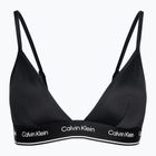 Maudymosi kostiumėlio viršutinė dalis Calvin Klein Triangle-RP black