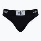 Maudymosi kostiumėlio apatinė dalis Calvin Klein Thong black