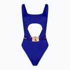 Moteriškas vientisas maudymosi kostiumėlis Calvin Klein Cut Out One Piece-RP midnight lagoon