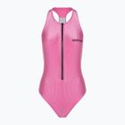 Moteriškas vientisas maudymosi kostiumėlis Calvin Klein Racerback One Piece bold pink