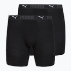 Vyriškos trumpikės Cotton Long 2 pack black