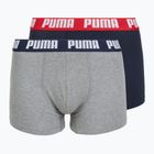 Vyriškos trumpikės PUMA Everyday Basic 2 pairs navy/grey