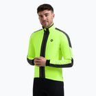 Vyriška dviračių striukė Rogelli Essential Winter Hi Vis yellow