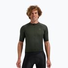 Rogelli Essential II army green vyriški dviratininko marškinėliai