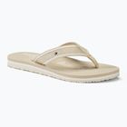 Moteriškos šlepetės per pirštą Tommy Hilfiger Im Graphic Beach Sandal classic beige