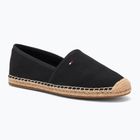 Moteriški batai Tommy Hilfiger Flag Canvas black