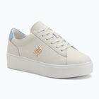 Moteriški batai Tommy Hilfiger Platform Court ecru/breezy blue