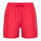 Vyriški maudymosi šortai Tommy Hilfiger Medium Drawstring medium red
