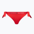 Tommy Hilfiger Side Tie Cheeky maudymosi kostiumėlio apačia raudona