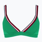 Maudymosi kostiumėlio viršus Tommy Hilfiger Triangle Rp olympic green