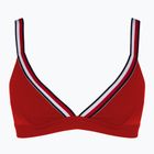 Maudymosi kostiumėlio viršus Tommy Hilfiger Triangle Rp primary red