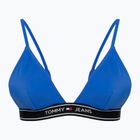"Tommy Jeans" Trikampis RP Persijos mėlyna maudymosi kostiumėlio viršutinė dalis