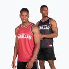 Vyriškas treniruočių tank topas Gorilla Wear Keene red/black