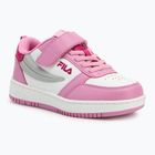 Vaikiški batai FILA Rega Nf Velcro white/moonlite mauve