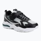 Vaikiški batai FILA Madrun Velcro black/posy green