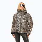 Moteriška slidinėjimo striukė Nikkie Newport Leopard beige