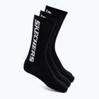 Kojinės SKECHERS Terry Crew 1/2 3 pack black