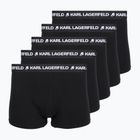 Vyriškos trumpikės KARL LAGERFELD Logo Trunk 5 poros black
