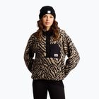 Moteriškas flisinis džemperis Protest PRTJosey 1/4 Button bamboobeige