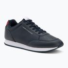 Vyriški batai Tommy Hilfiger Lo Runner Pu Mix desert sky