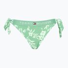 Maudymosi kostiumėlio apačia Tommy Hilfiger Cheeky Side Tie Bikini Print floral tropic aop fort green