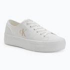 Moteriški sportiniai bateliai Calvin Klein YW0YW01763 Vulc Flatform Low Cv MG triple bright white