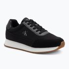 Moteriški batai Calvin Klein YW0YW01888 Retro Runner Low Laceup Canvas black/bright white