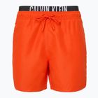 Vyriški maudymosi šortai Calvin Klein KM0KM01093 Intense Power Medium Double WB flaming chili
