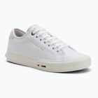 Vyriški sportiniai bateliai Tommy Hilfiger Street Leather Stitch white