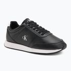 Vyriški batai Calvin Klein YM0YM01355 Retro Runner Essential Leather black/bright white