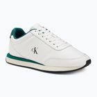 Vyriški batai Calvin Klein YM0YM01355 Retro Runner Essential Leather bright white/galapagos