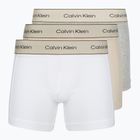 Vyriškos trumpikės Calvin Klein LV00NB4447 Brief 3 pairs oyster gray/grey heather/white