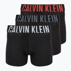 Trumpikės Calvin Klein 000NB3612A Brief 3 poros black bodies/white/turbulence/velvet