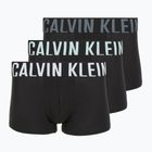 Trumpikės Calvin Klein 000NB3608A Trunk 3 poros Black bodies/white/aerial/turbulence