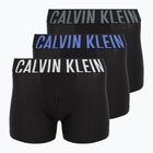 Trumpikės Calvin Klein 000NB3609A Brief 3 poros black bodies/turbulence/white/iridescent