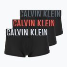 Trumpikės Calvin Klein 000NB3611A Low Rise Trunk 3 poros black bodies/white/turbulence/velvet